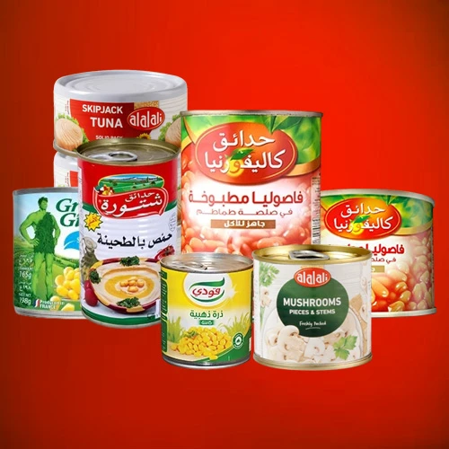 معلبات غذائية
