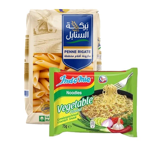 معكرونات و النوديلز