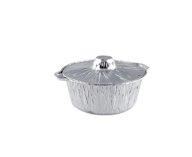 Aluminum Cont Pot Round 22 (S