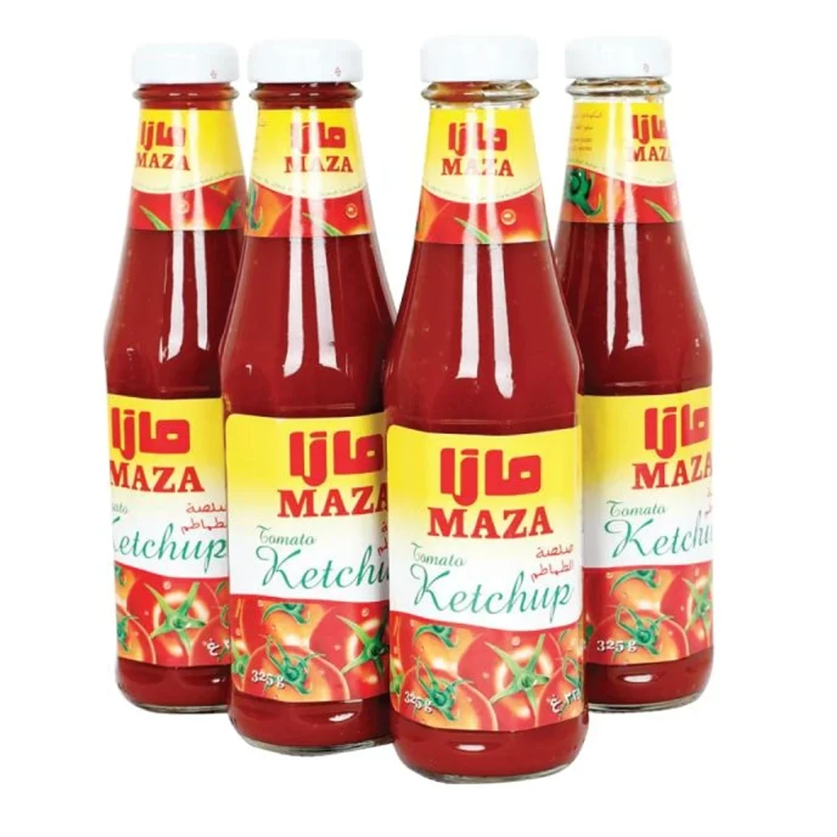 كاتشب طماطم مازا 4 × 325 جم