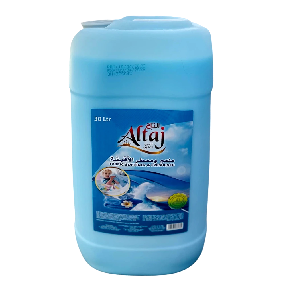 منعم معطر الأقمشة التاج الذهبي 30 لتر