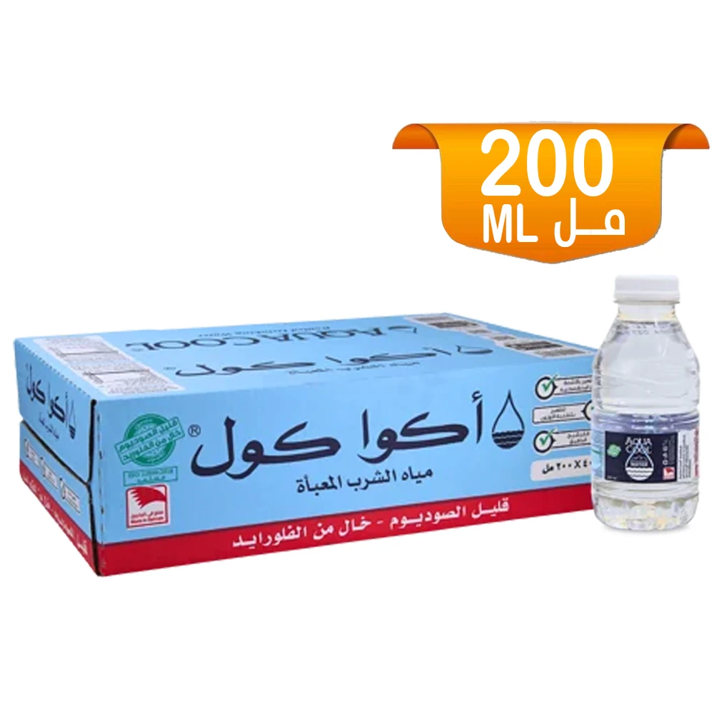 ماء أكوا كول 40 × 200 مل